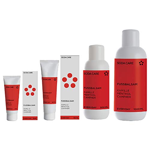 Südacare, Fußbalsam, Süda belebende Fußcreme, 500 ml