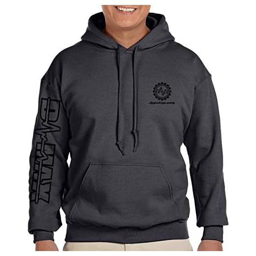 Dmax™ Duramax Truck Charcoal Gray Hoodie DPP Pullover Hooded Sweatshirt (X-Large)