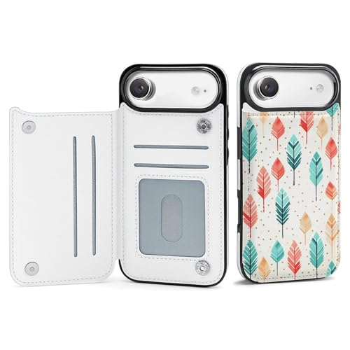 Étui iPhone 17 porte-carte corail pour voyager léger et protégé en ville