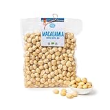 Bio aromatische Premium Fair Trade Jumbo Macadamia Nüsse 1000gr – 1 kg, Öko...