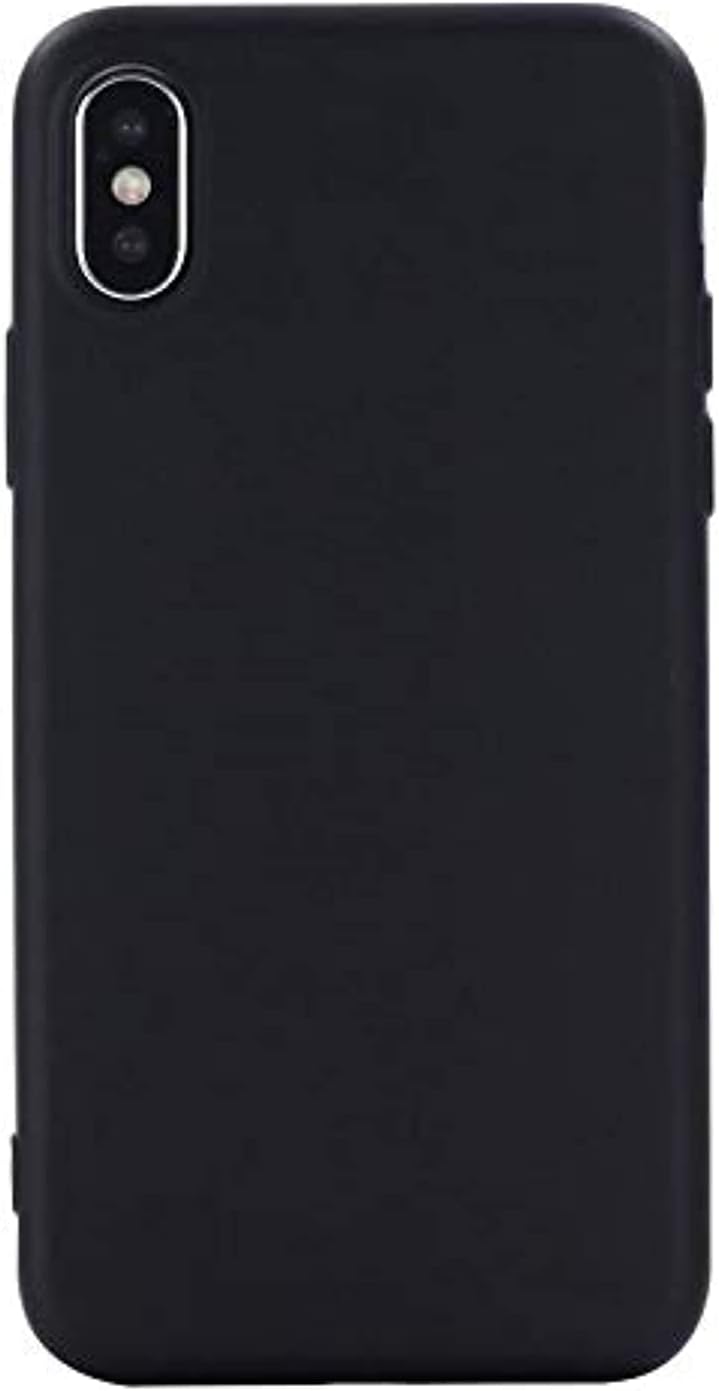 Iphone XS Max case 360 Degree 2 pieces Silicon products front And back With Out screen - Black