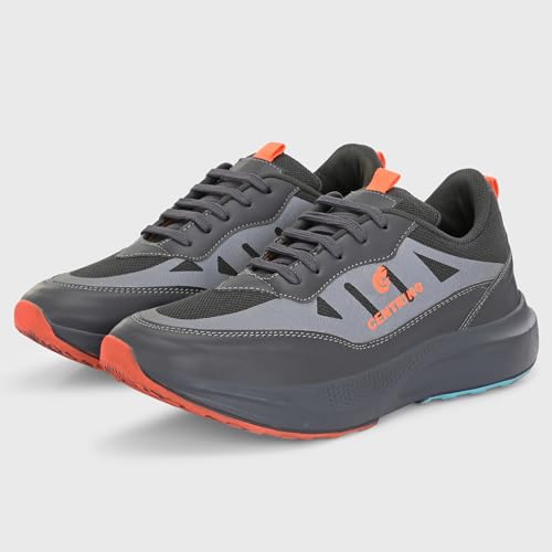 Image of Centrino Trendy Sneakers for Man | Casual Shoes for Men Stylish | Lightweight Lace-Up Canvas Walking Shoes | Cushioned Insole | Breathable Comfortable | Anti-Skid Sole | Premium Mens Sneaker Shoes (6831)