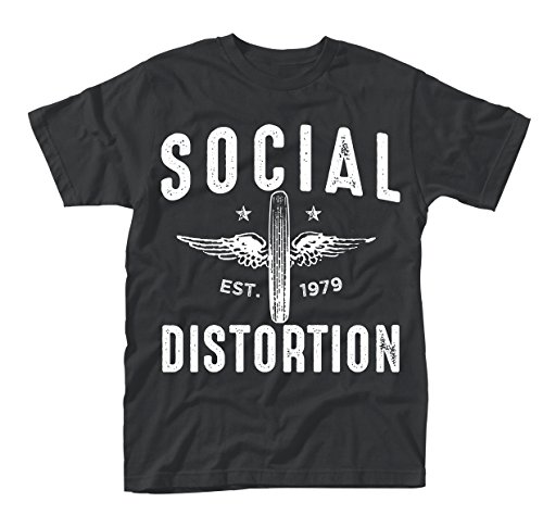 Social Distortion Alato Ruota Ts Schwarz L