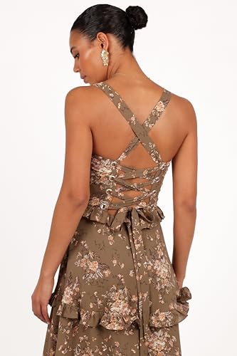 Petal & Pup Women's Lillee Tiered Maxi Dress2