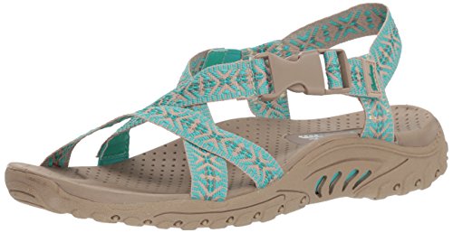 skechers women's reggae misty morning sandal