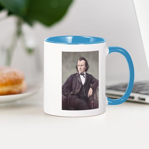 Taza de cerámica 11 oz Johannes Brahms miniatura 4