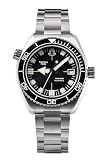 TACTICAL FROG H36 Automatic Dive Watch for Men, Titanium 41mm 200m Water Resistant Watch with Sapphire Crystal, Ceramic Bezel, C3 Lume, Screw-Down Crown, Titanium Bracelet