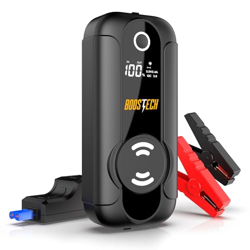 Boostech Portable Jump Starter 2000A Car Jump Starter with USB ...