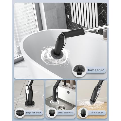 Leebein Electric Spin Scrubber, 2024 Upgraded Electric Scrubber for