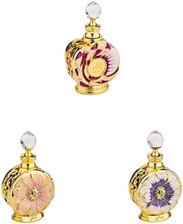 Swiss Arabian Yulali Perfume Oil-15ML & Amaali-Luxury Products From Dubai-Long Lasting And Addictive Personal Perfume Oil Fragrance-0.5 Oz & Layali-Luxury Products From Dubai-0.5 Oz
