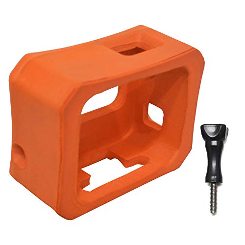 Floaty For Gopro Hero 7, Hero 6, Hero 5 Cameras, Orange Floating Case For Gopro Floater Accessories With Screw Use For Water Sports Swimming Diving #TOP3