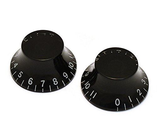 Allparts Pk-0142-023 Bell Knobs 0-11 Black #TOP13