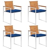 Dimensions pensées: 60x56x85 cm, hauteur siège 45 cm, profondeur 46 cm, accoudoirs 65,5 cm, assise ergonomique pour repas prolongés ou lectures en plein air sans fatigue