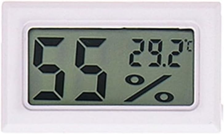 Mini Digital LCD Indoor Thermometer Hygrometer Meter with Waterproof Probe Humidity Meter Sensor for Aquarium Instruments Gauge,No Wire01-50~1100