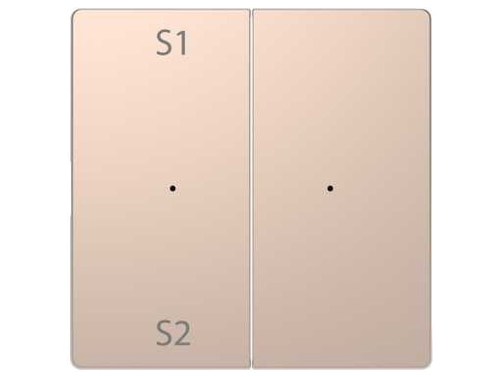 Schneider Electric mtn5226 – 6051 Key of Double Click for Regulation of Scenes of the Range D-Life, Champagne