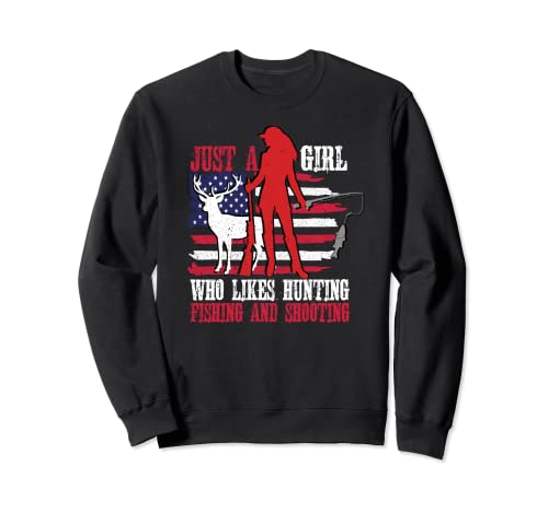 Funny Hunting Fishing and Shooting Sweatshirt