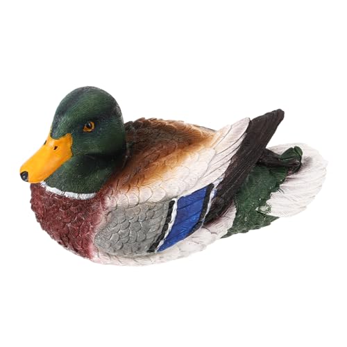 UPKOCH Statue De Canard Flottant Résine Décoration De Canard pour Étang Jardin Cour Balcon