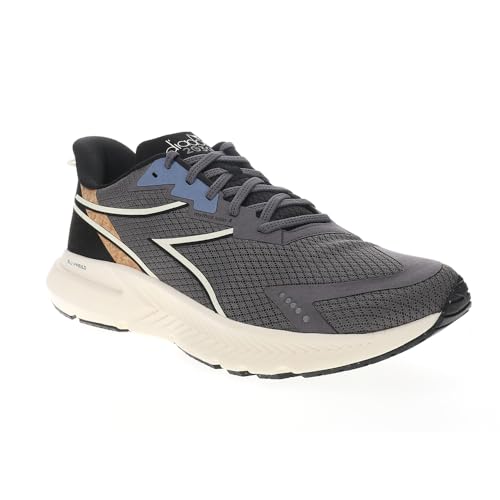 Diadora Mens Mythos Blushield Volo 4 2030 Running Sneakers Shoes - Black, Grey2