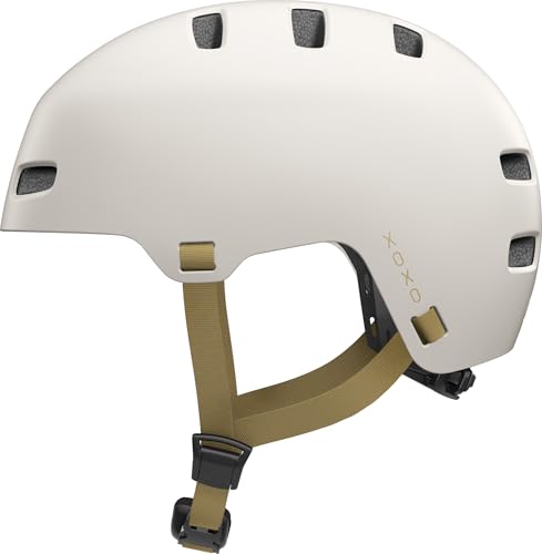 Casque de vélo ABUS XOXO ECO pour trajets quotidiens en trottinette et skate