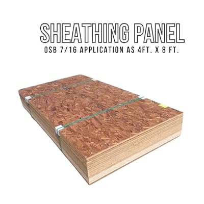 OSB Sheathing Panel 7/16 Application as 4ft. X 8 ft. Australia | Ubuy