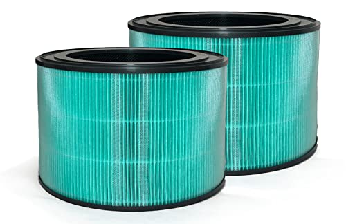 Nispira AS601HBB0 AAFTDT301 PFSHWC01 PuriCare 360 Filter Replacement For LG Air Purifier AS330DWR0 AS560DWR0 AS601HBB0 (NOT For Aero Tower Model) 2 Packs