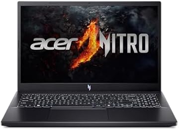 Nitro V Gaming Laptop | AMD Ryzen 5 7535HS Hexa-Core Processor | NVIDIA GeForce RTX 4050 Laptop GPU | 15.6" FHD IPS 144Hz Display | 8GB DDR5 | 512GB SSD | WiFi 6 | Backlit KB | ANV15-41-R5N6