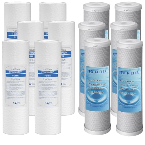 CARTUCCE FILTRO FILTRAZIONE ACQUA KIT FILTRI 10
