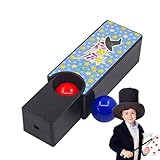 Generisch Interaktive Kinder Zauberbox - Magische Verwandlungs-Box (Rot Zu Blau Ball-Trick) | Einfacher Zaubertrick Für Kleine Magier, Close-up Magic Gimmick, Pädagogisches Zauberkasten-Zubehör