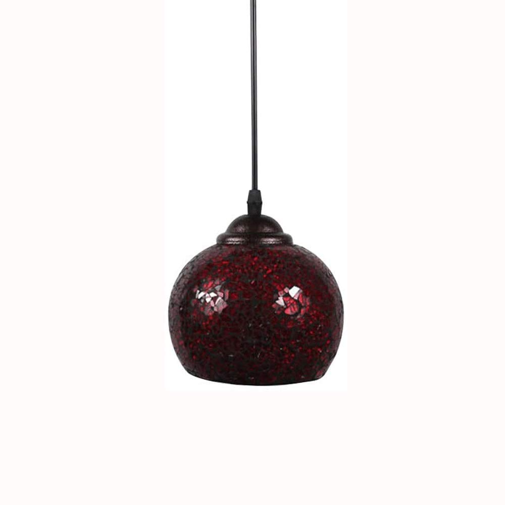 Suspension marocaine vintage en verre pour illuminer votre bar ou café