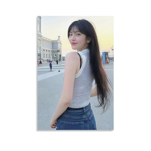 An Yu-jin�A���E���W�� �|�X�^�[ �ؗ� �����������ł��̉摜�ʐ^ �t���[���̃A�[�g�|�X�^�[ (5) �L�����o�X �ǃA�[�g�z�[�� �o�X���[�� �Q�� �I�t�B�X���� �v�����g�|�p��i �C���e���A16x24inch(40x60cm)