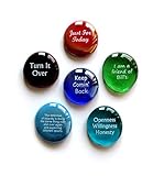 Lifeforce Glass Recovery Stones, 6 Daily Reminders for Encouragement in Sobriety on Glass Stones. Perfect for 12 Step Set III.