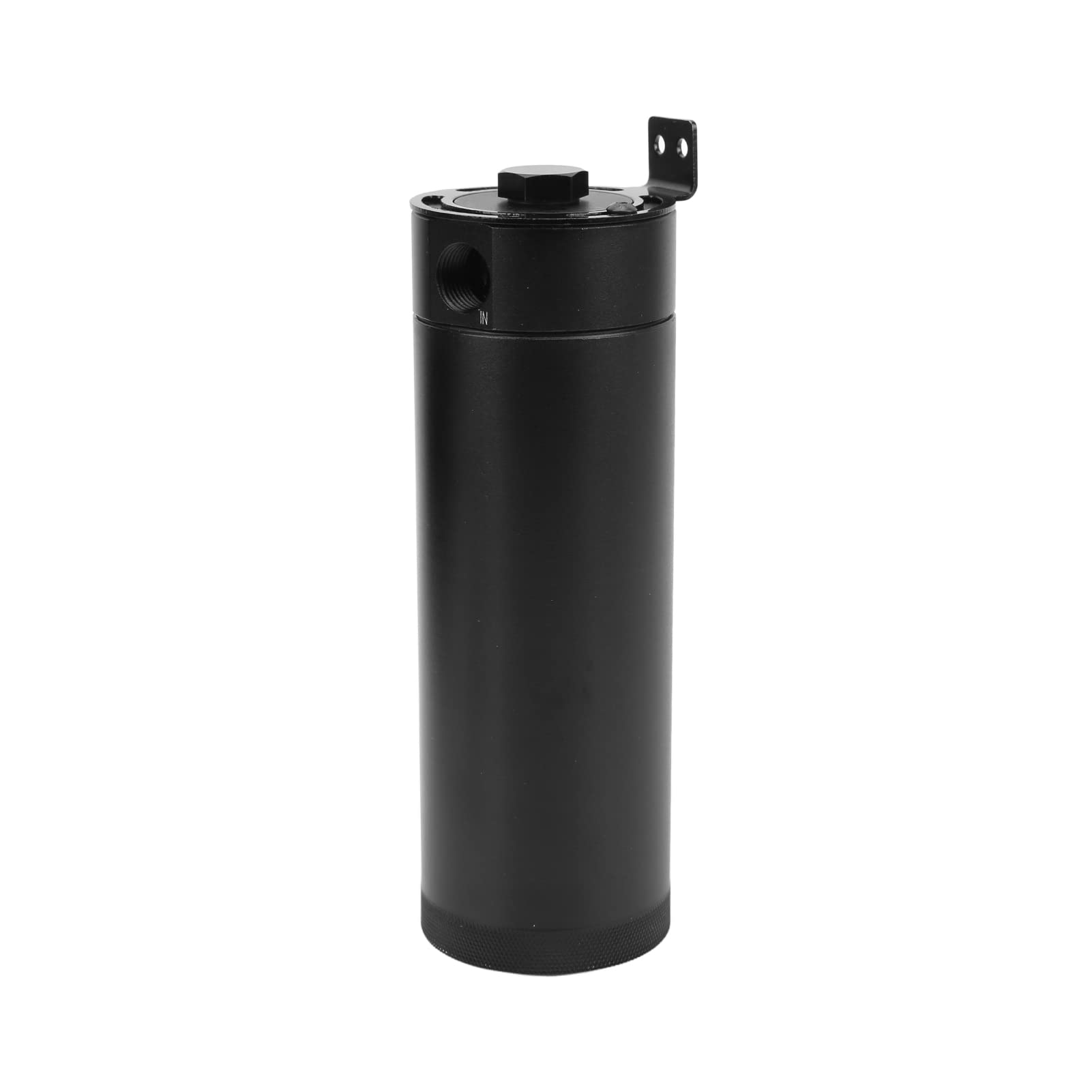 Separador de Aceite de Aire del Motor del Tanque del Depósito de la Lata de Captura de Aceite Universal de 2 Puertos con Filtro de Ventilación