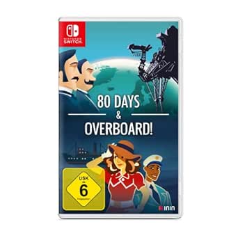 80 Days & OVERBOARD! Nintendo Switch - Strictly Limited Games (2000 Ex.) NEUF