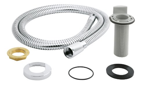 Preisvergleich Produktbild GROHE Schlauchdurchführung (Original Ersatzteil, Langlebig, Robust, Herstellergarantie: 5 Jahre), Chrom, 46730000