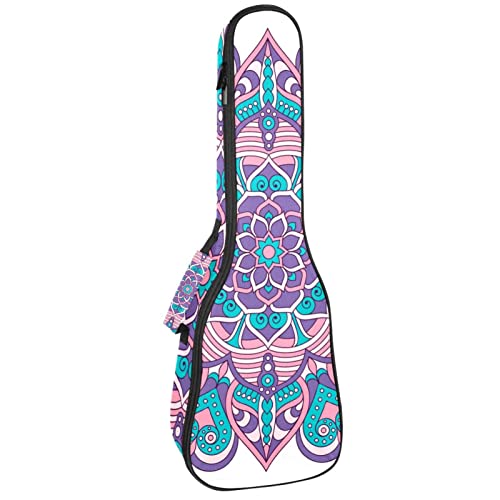 Sac de rangement pour ukulélé floral idéal pour voyager