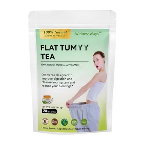 28 Day Fat Burn Detox Herbal Tea - Slimming Tea For...