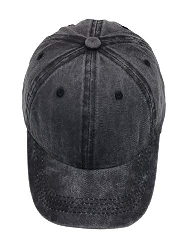 Kkmkshhg Toddler Baseball Hat, Kids Distressed Washed Adjustable Youth Caps For Boys And Girls #TOP4