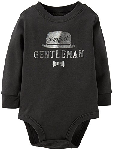 Bodysuit bébé anthracite Carter's 3 mois pour des nuits douces