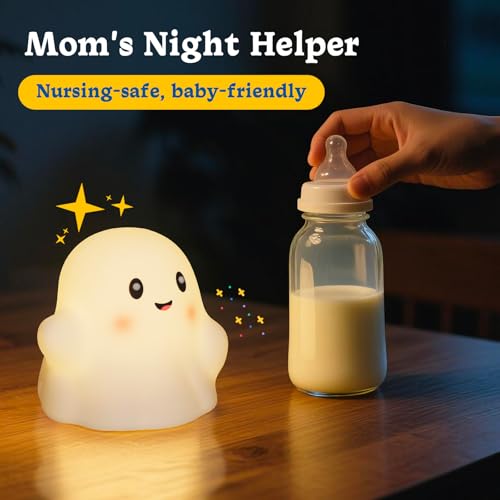 Lámpara nocturna recargable para niños RGB miniatura 4