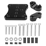 Gutol Support GPS pour Moto, Compatible avec Les modèles suivants: Tenere 700 (2020 2024), XTZ1200 (2014 2024), CRF1000L (2016 2019), R1200 GS/GSA (2014 2018) et R1250.