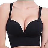 Moore Sports Bra for Women Sporty Shockproof Running Wireless Push Up Breathable Adjustable Straps...