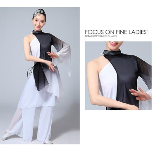 Costumes de danse folklorique chinoise amples contre la transpiration - 4