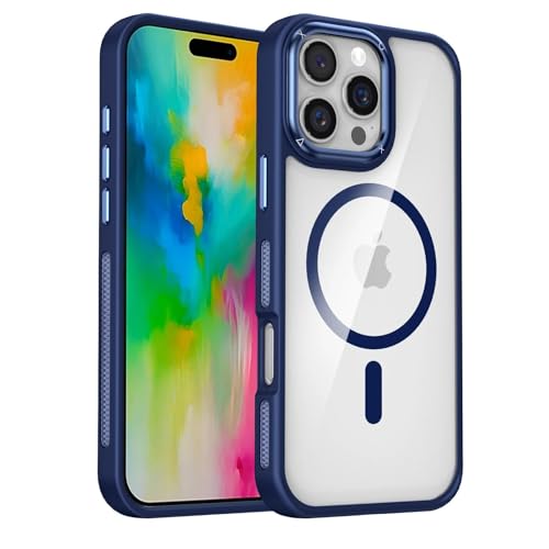 Coque iPhone 13 Pro Max bleu marine transparente pour le quotidien