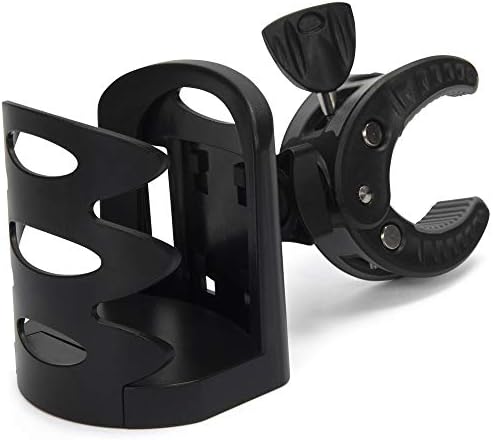 Crescendo CR-25 Drink Bottle Holder - Cup Caddy - Water, Other Beverage - Mount Clamp Accessory for Mic Stand, Handle Bar, Pole, Music or Microphone Boom Stand