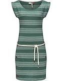 MATERIAL: Kurzarm Kleid aus leichtem und weichem Material, das für ein sehr angenehmes Tragegefühl sorgt, individuell einstellbar durch Kordel in der Taille
