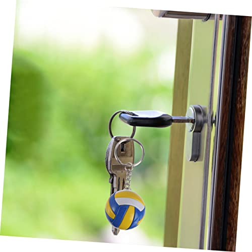 Pendentifs de clé de volleyball, accessoires adorables pour sacs et téléphones