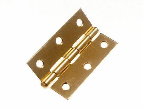 Onestopdiy.com 3 Pairs Of Door Loose Pin Butt Hinges Eb Brass Plated 75Mm (3 Inch)