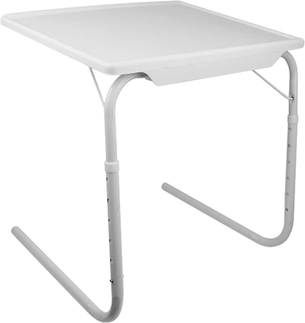 MEZHI Foldable Table Adjustable TV Tray Laptop Desk Sofa