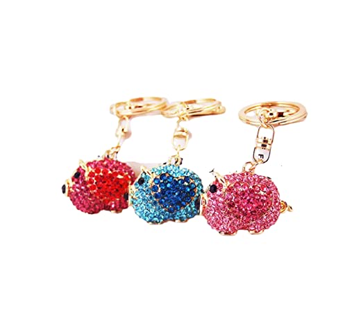 Porte-clés voiture anti-perte avec pendentif strass zodiaque pour sac