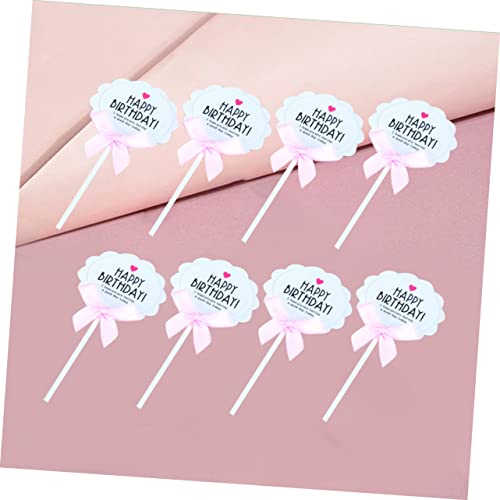 TOGEVAL 30 Pçs Decoração De Casamento Decoração De Bolo Decoração De Carta Palhetas De Frutas De Pap